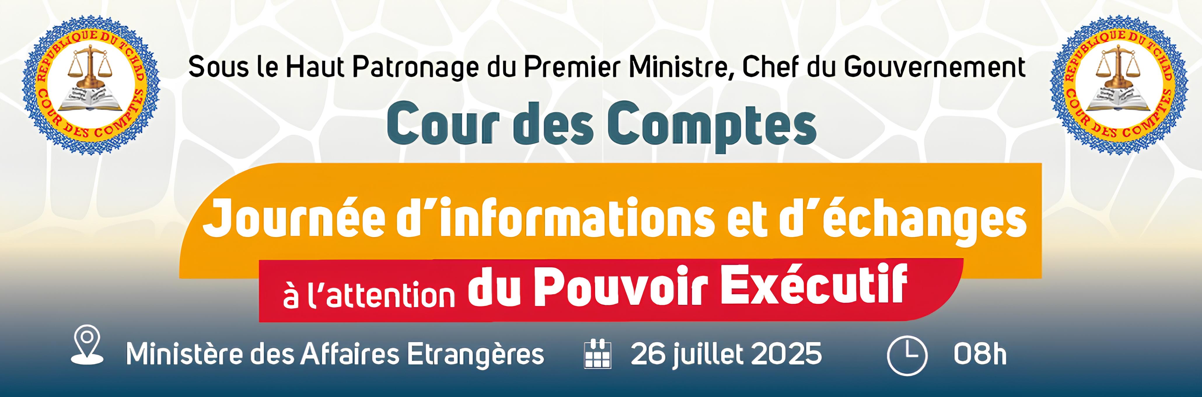 Journée d’informations et d’échanges à l’attention du Pouvoir Exécutif