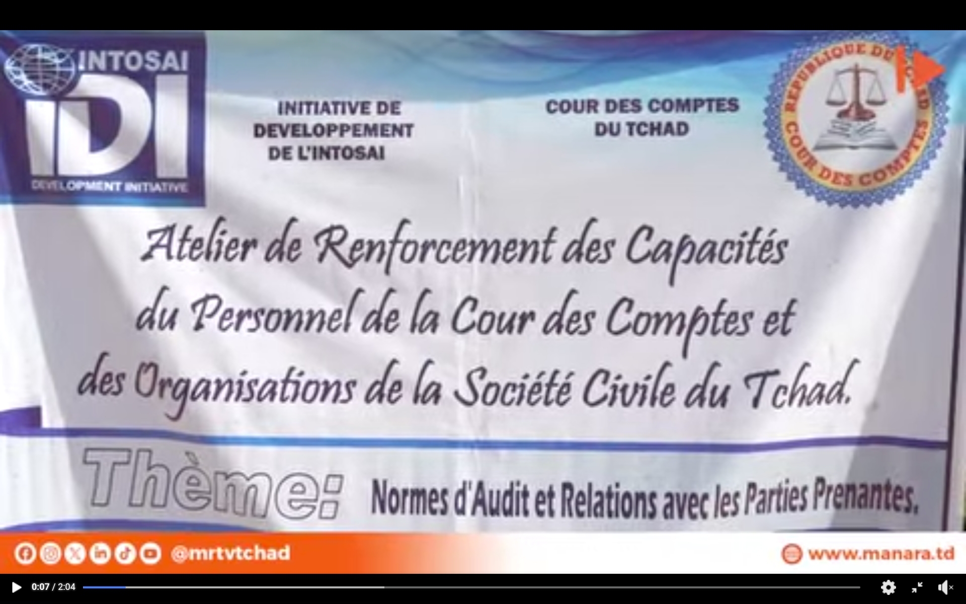 Atelier de renforcement des capacités
